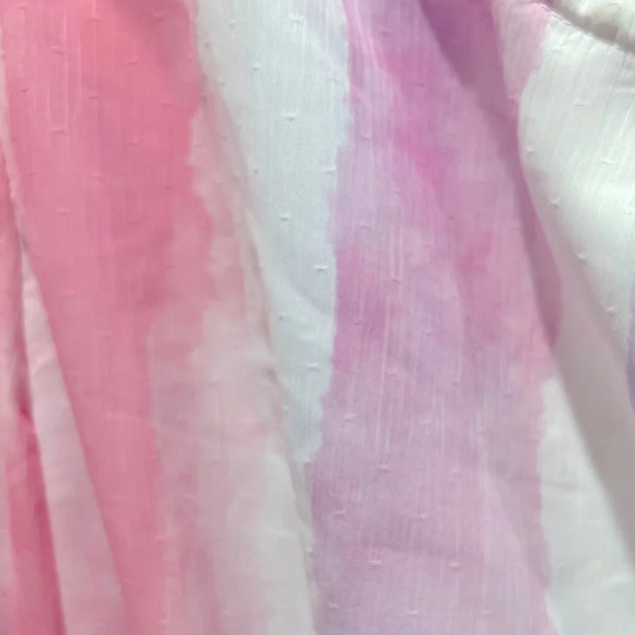 Sincerely Ours Pastel Watercolor Tiered Mini Dress XS from Revolve - Picture 7 of 10